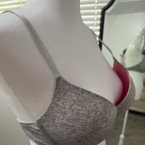 Pink push up wear anywhere bra